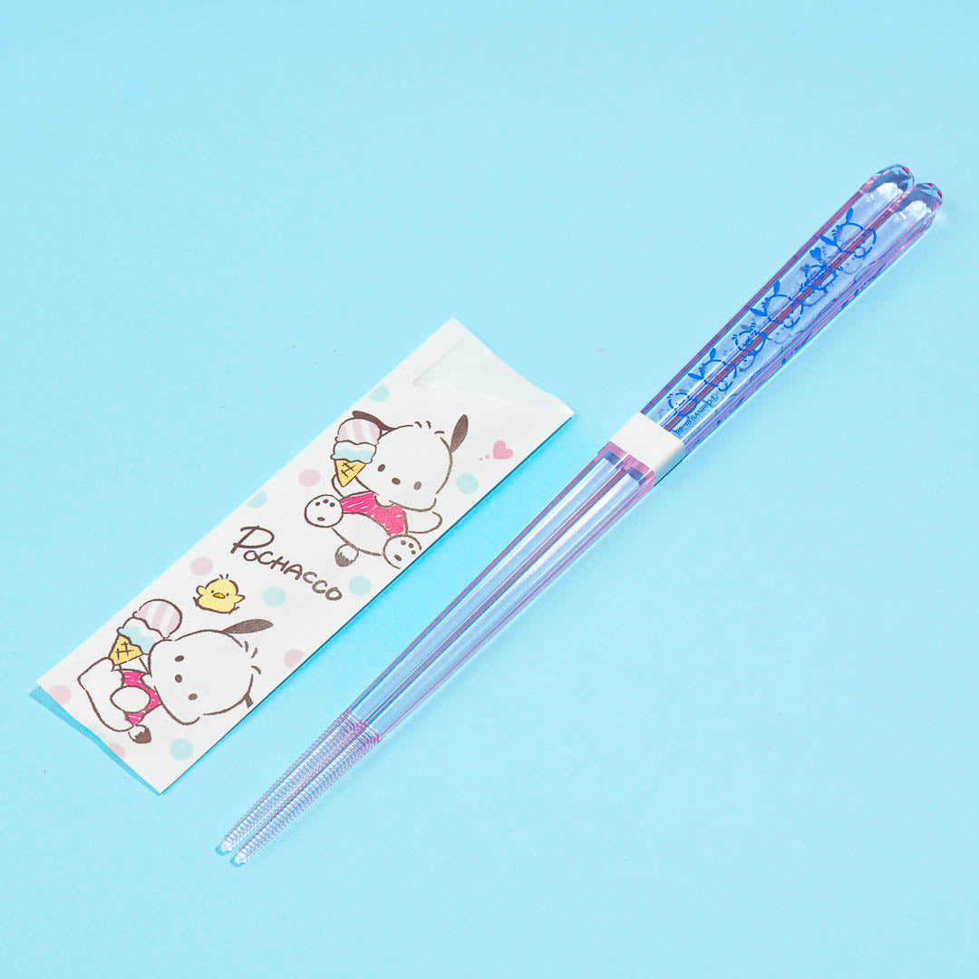 Pochacco Pi-Chans Transparent Chopsticks