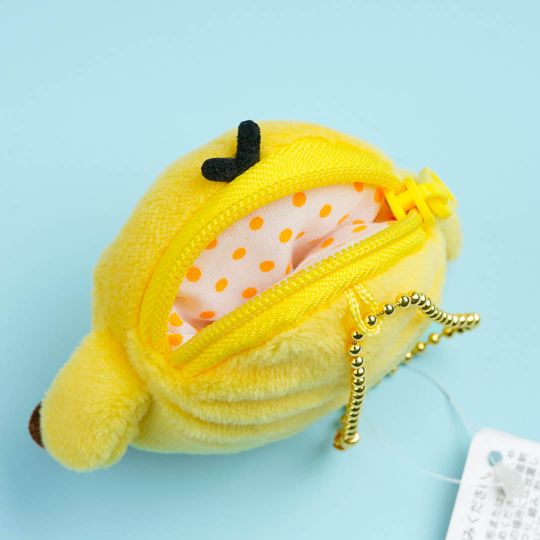 Rilakkuma Coin Case Plushie Charm - Kiiroitori / Mini
