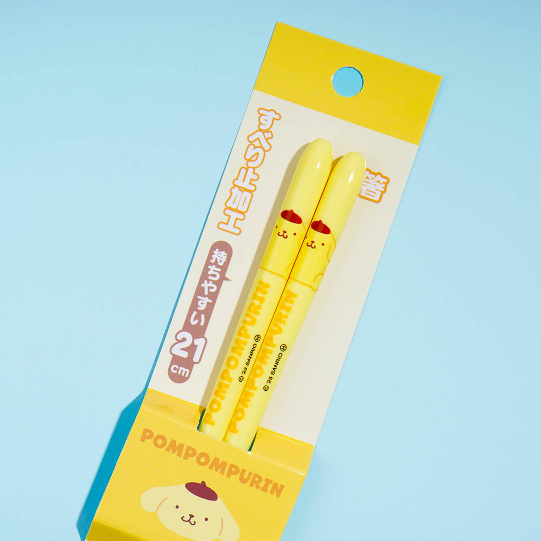 Pompompurin Sitting Chopsticks