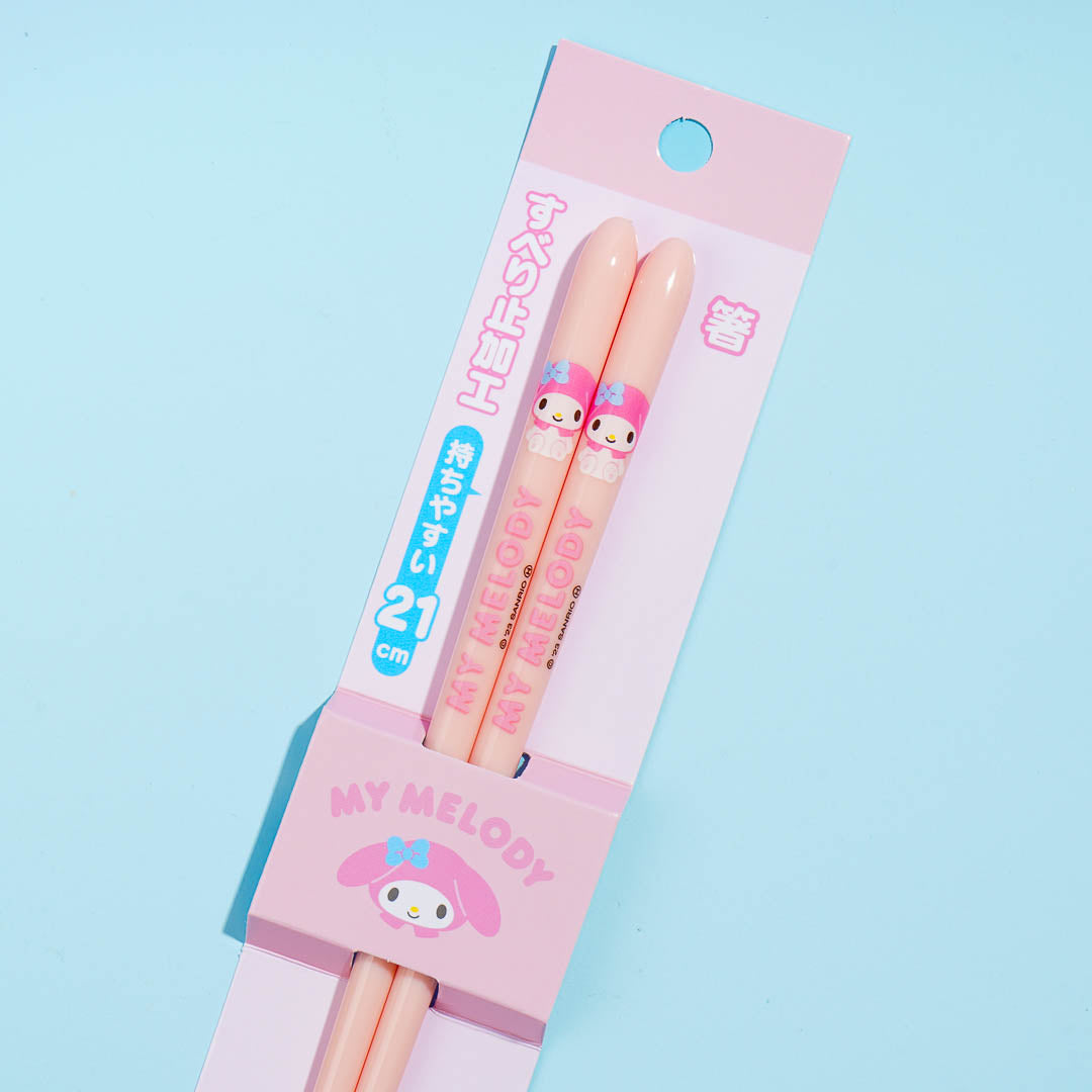 My Melody Sitting Chopsticks