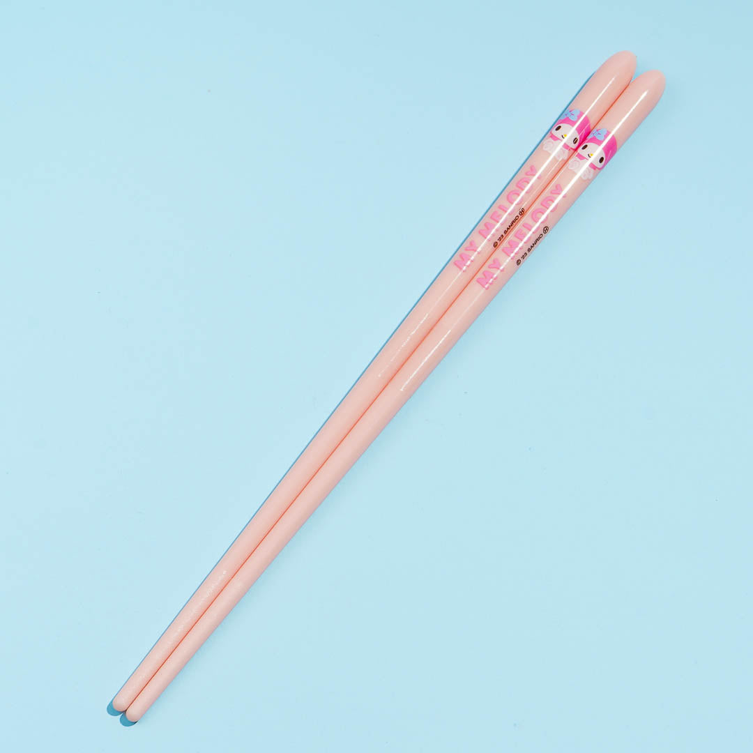 My Melody Sitting Chopsticks
