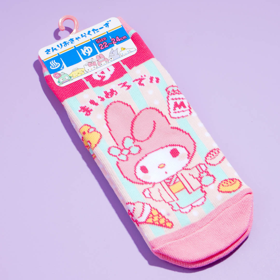My Melody Showa Hot Spring Socks