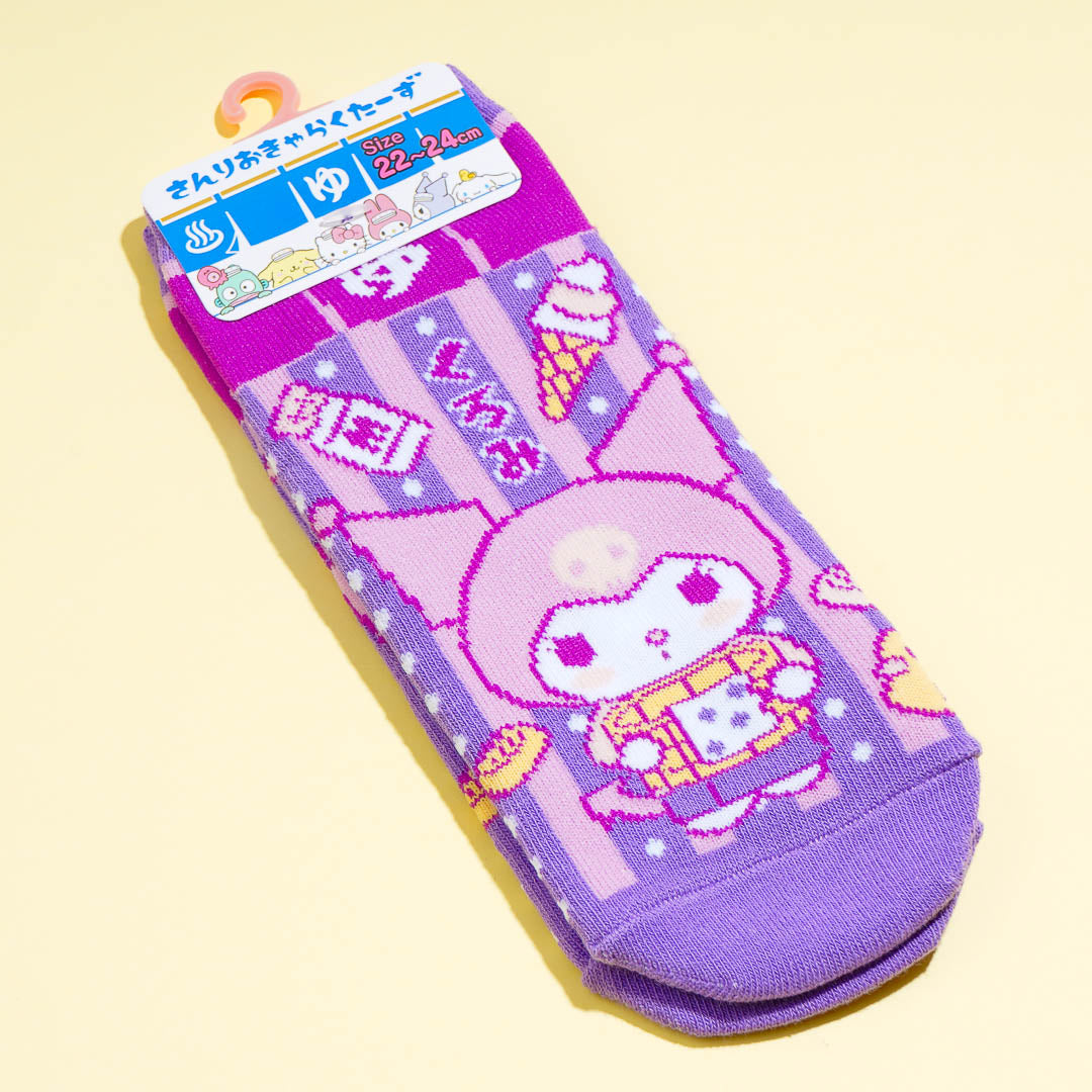Kuromi Showa Hot Spring Socks