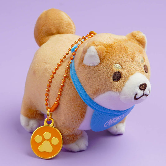 Chuken Mochi Shiba Plushie Charm - Monaka / Mini
