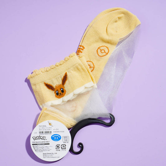 Pokemon See-Through Socks - Eevee