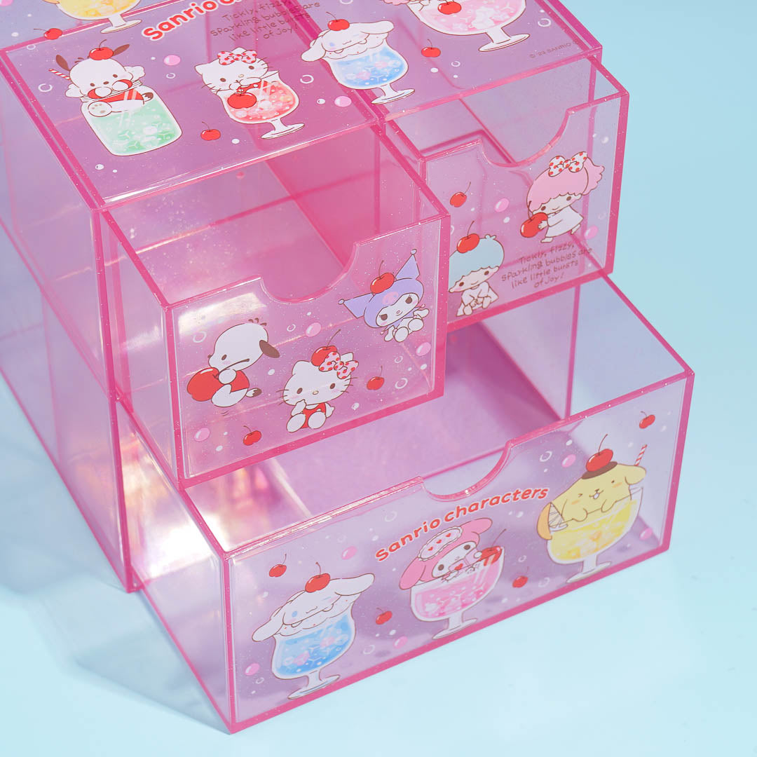 Sanrio Characters Fruity Soda Multi-Drawer Chest