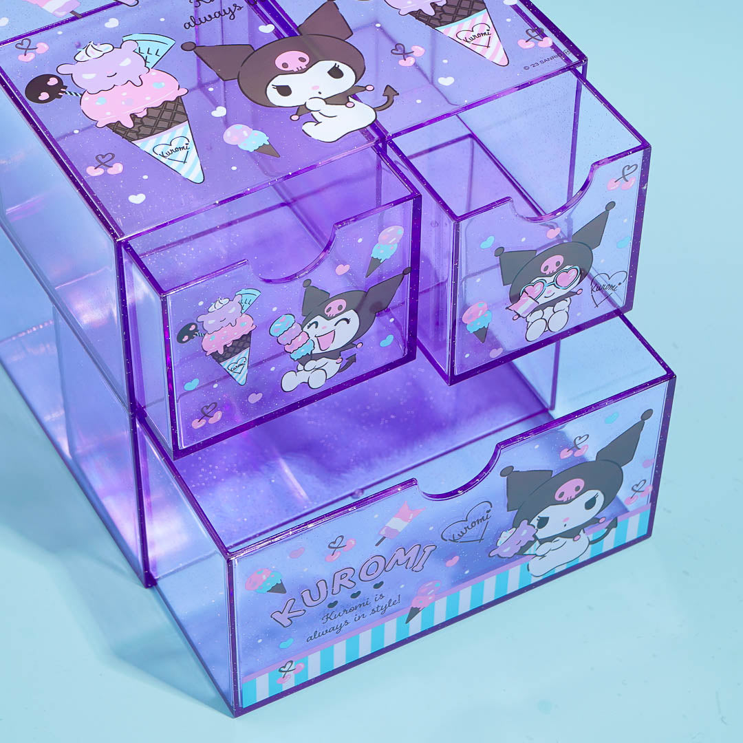 Kuromi Ice Cream Fun Multi-Drawer Chest