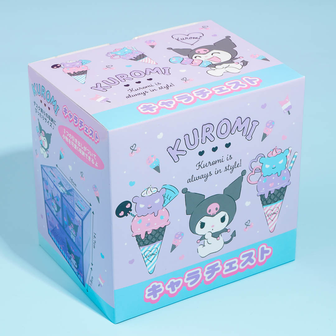 Kuromi Ice Cream Fun Multi-Drawer Chest