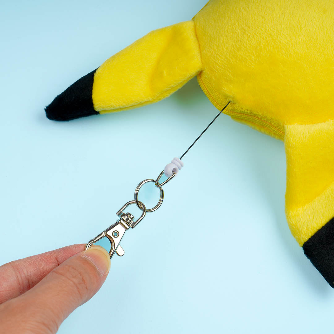 Pokemon Fluffy Face Pass Case - Pikachu