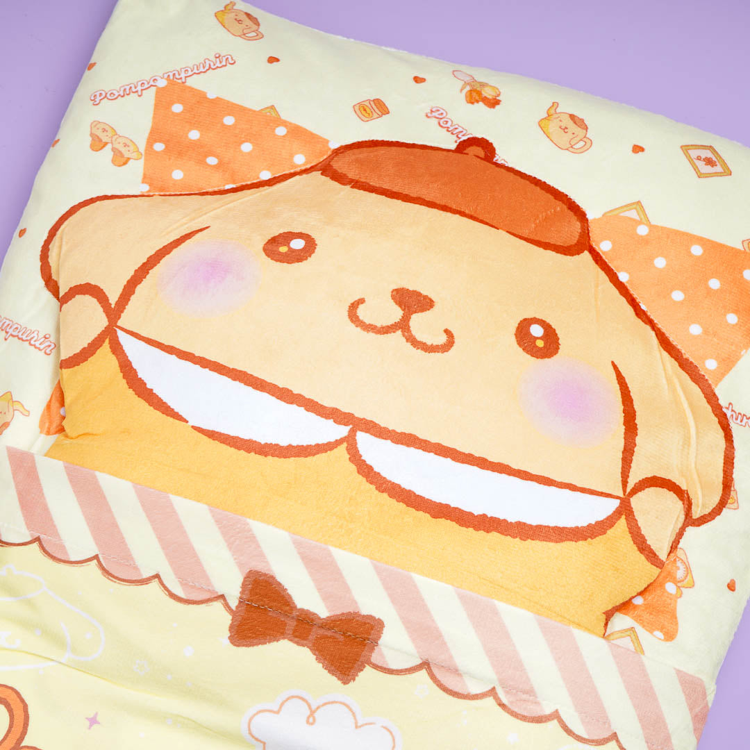 Pompompurin Pukkuri Good Night Cushion