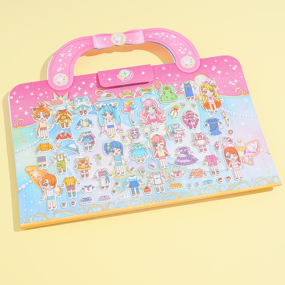 Soaring Sky! Pretty Cure Sticker Dress-Up Bag Book
