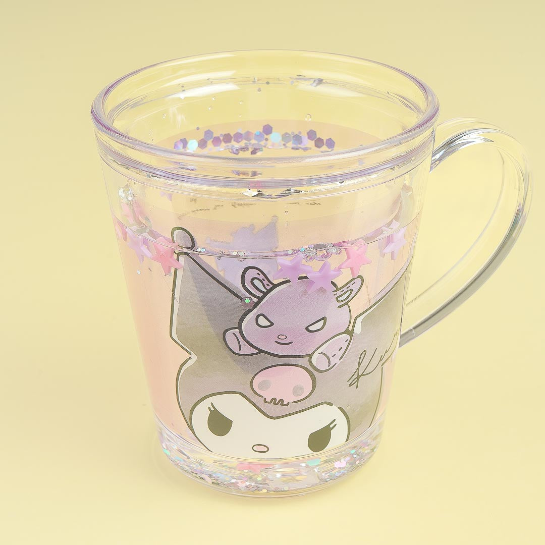 Kuromi Glittery Water Mug