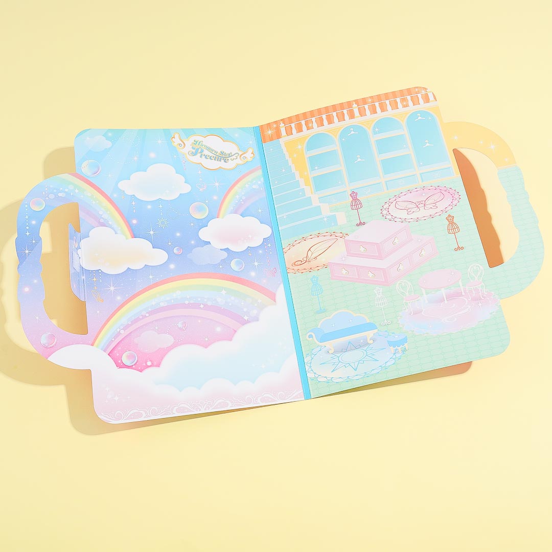 Soaring Sky! Pretty Cure Sticker Dress-Up Bag Book