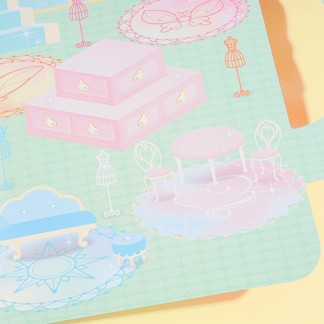 Soaring Sky! Pretty Cure Sticker Dress-Up Bag Book