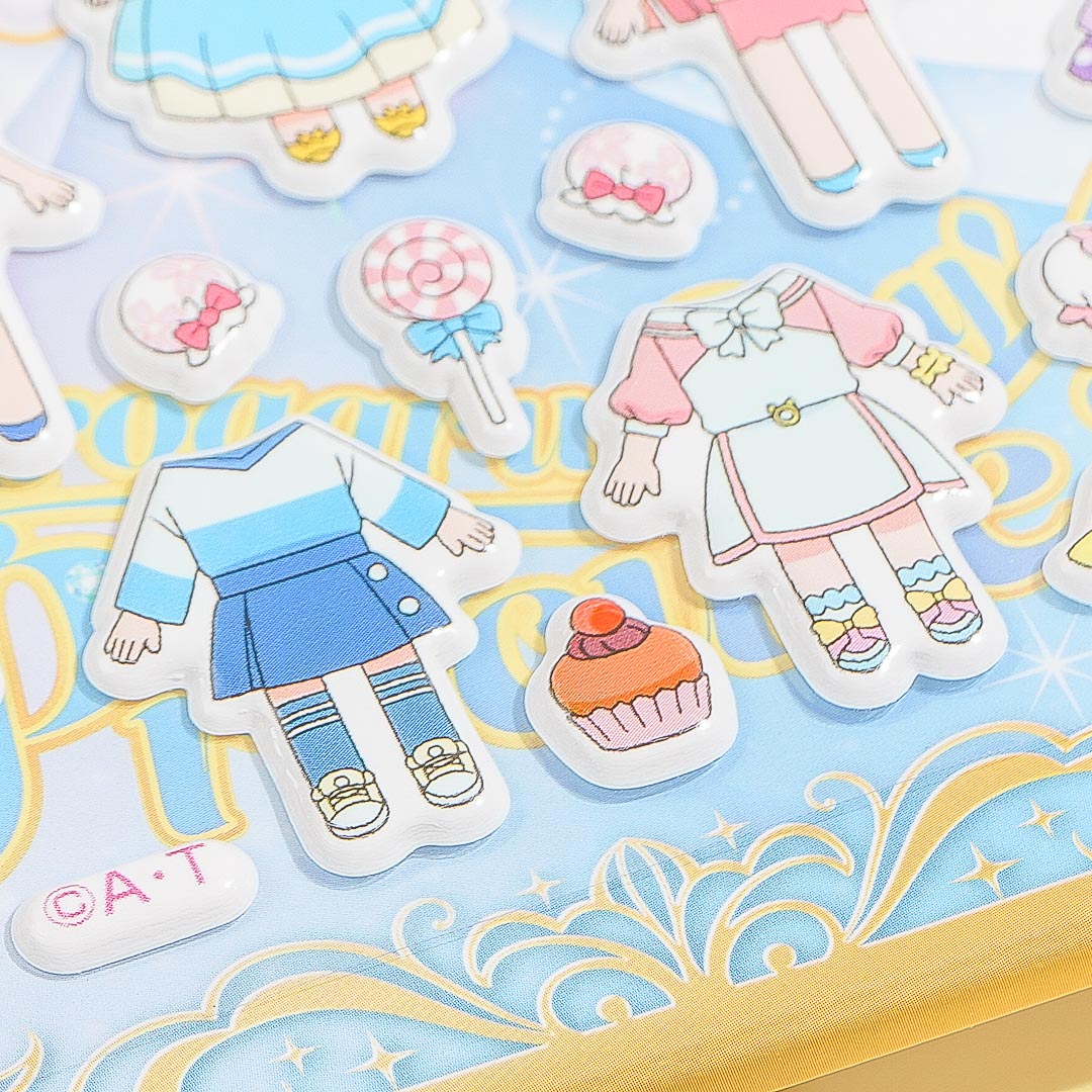 Soaring Sky! Pretty Cure Sticker Dress-Up Bag Book