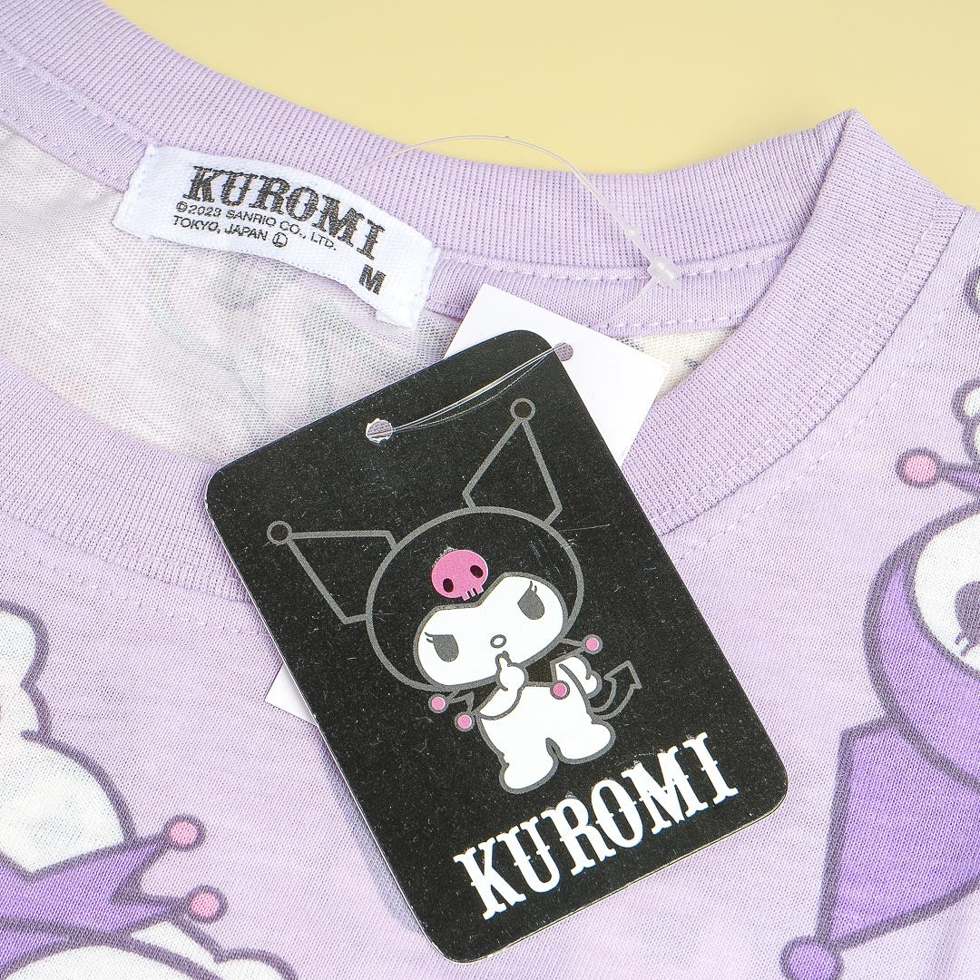 Kuromi Letters Overload T-Shirt Dress