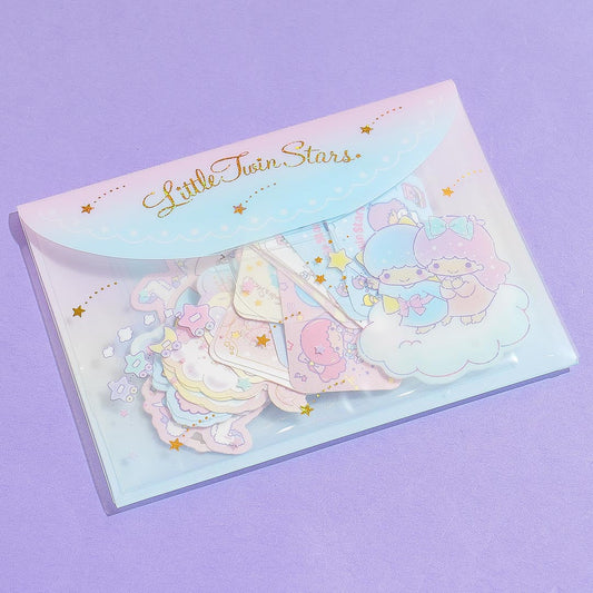 Little Twin Stars Playful Sticker Set With Case
