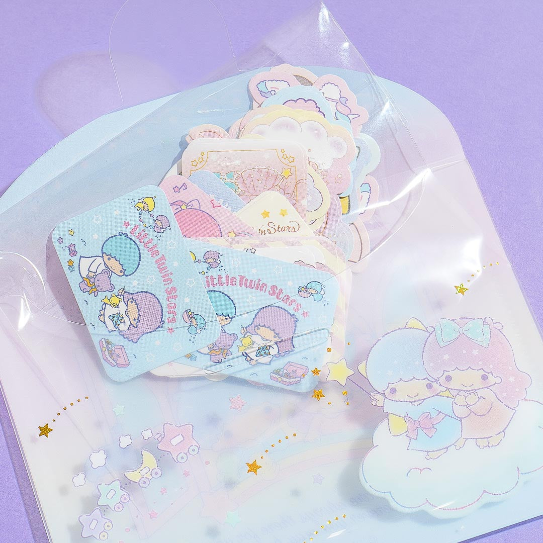 Little Twin Stars Playful Sticker Set With Case