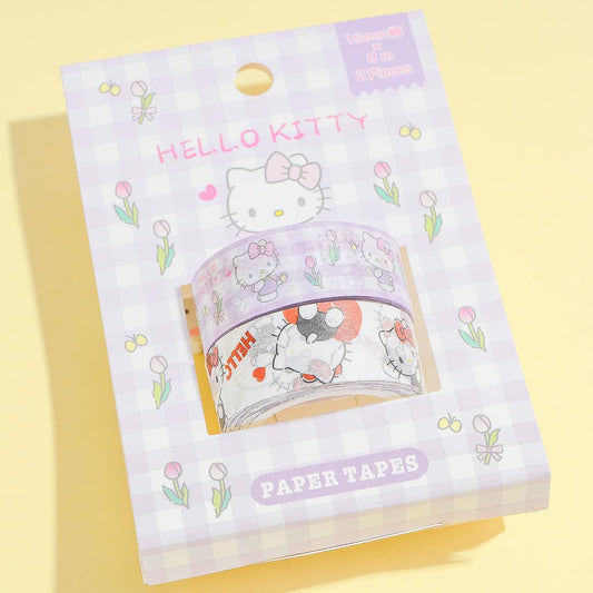Hello Kitty Tulips Paper Tape Set