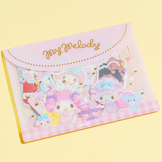 My Melody Playful Sticker Set With Case
