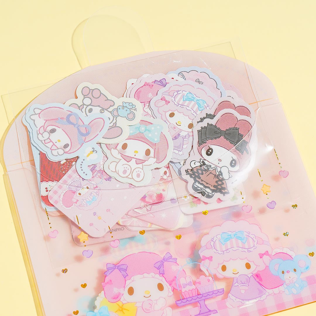 My Melody Playful Sticker Set With Case