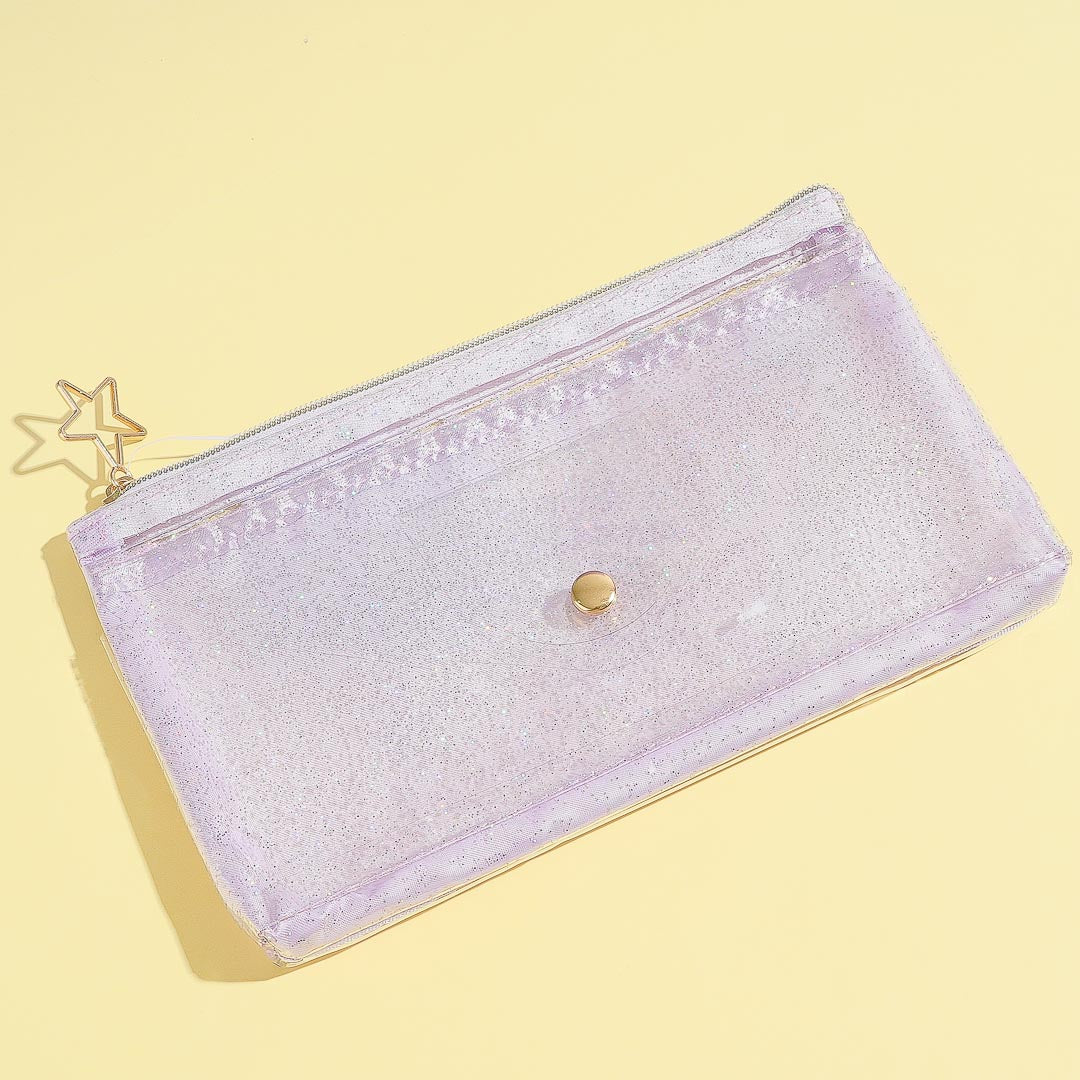 Jinbesan Deep Sea Glitter Pouch