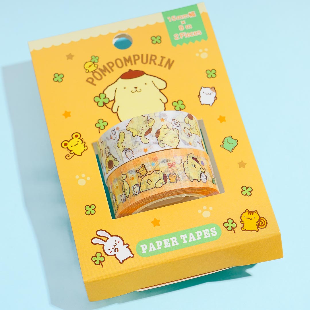 Pompompurin Clover Paper Tape Set