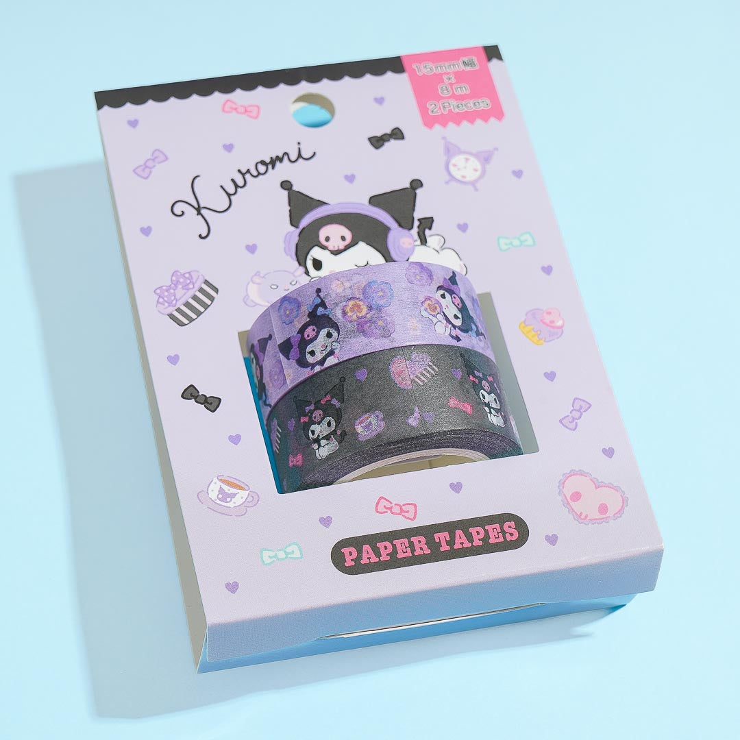 Kuromi Tea Time Paper Tape Set
