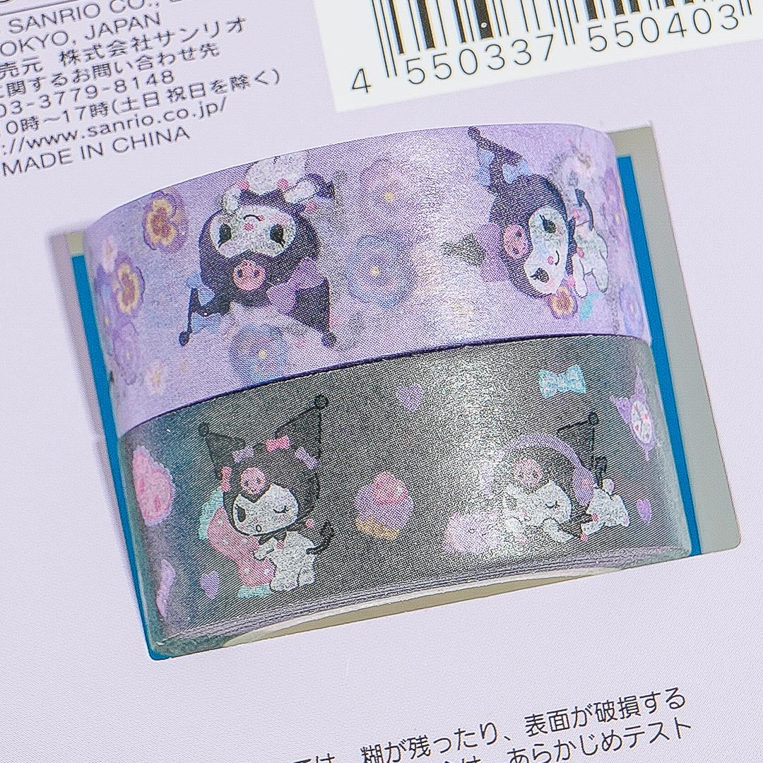Kuromi Tea Time Paper Tape Set