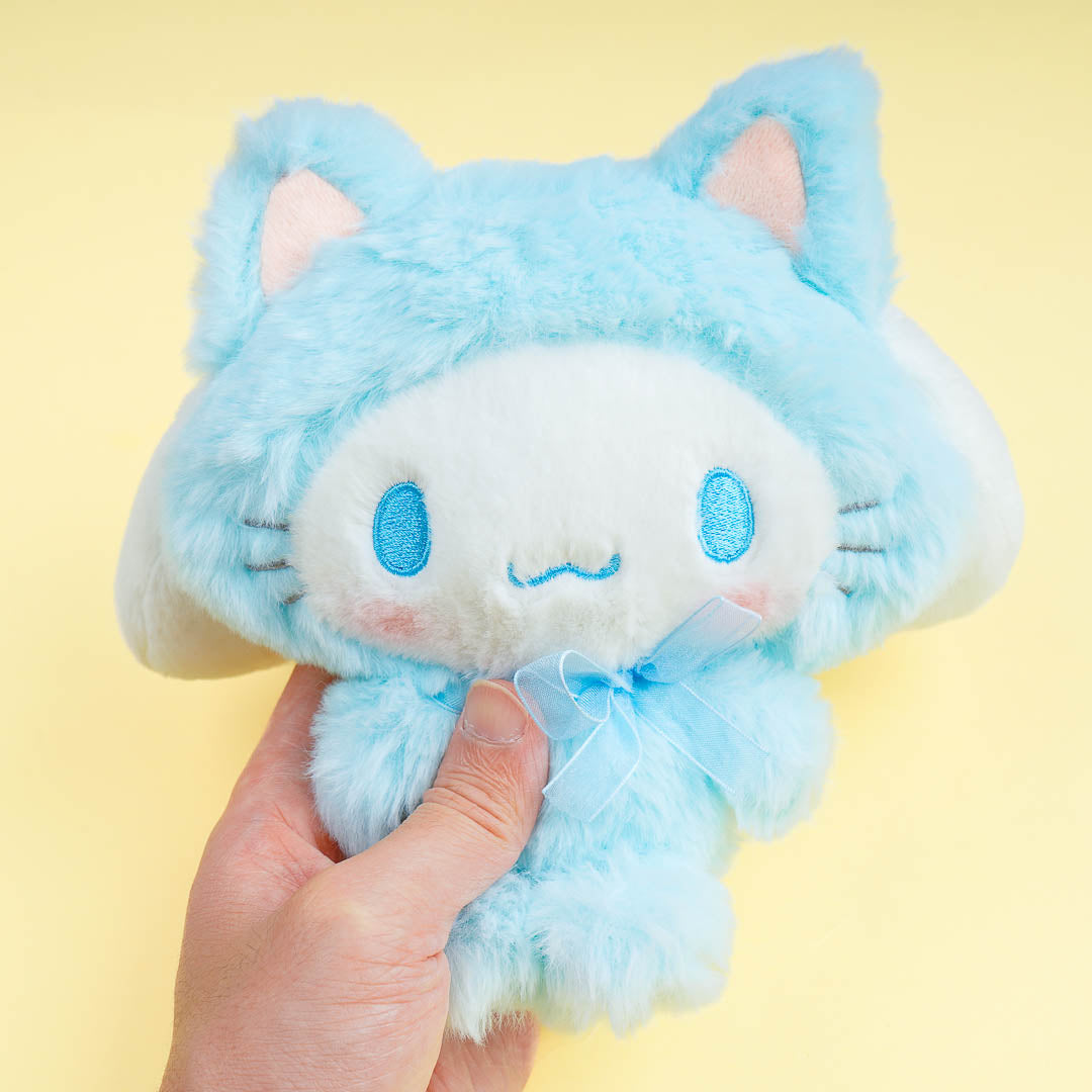Cinnamoroll Fuwakuta Pastel Cat Plushie - Medium