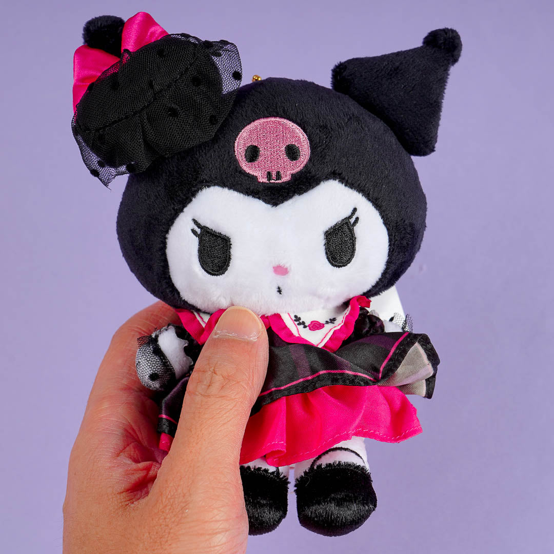 Kuromi Dark Lolita Plush Charm - Medium