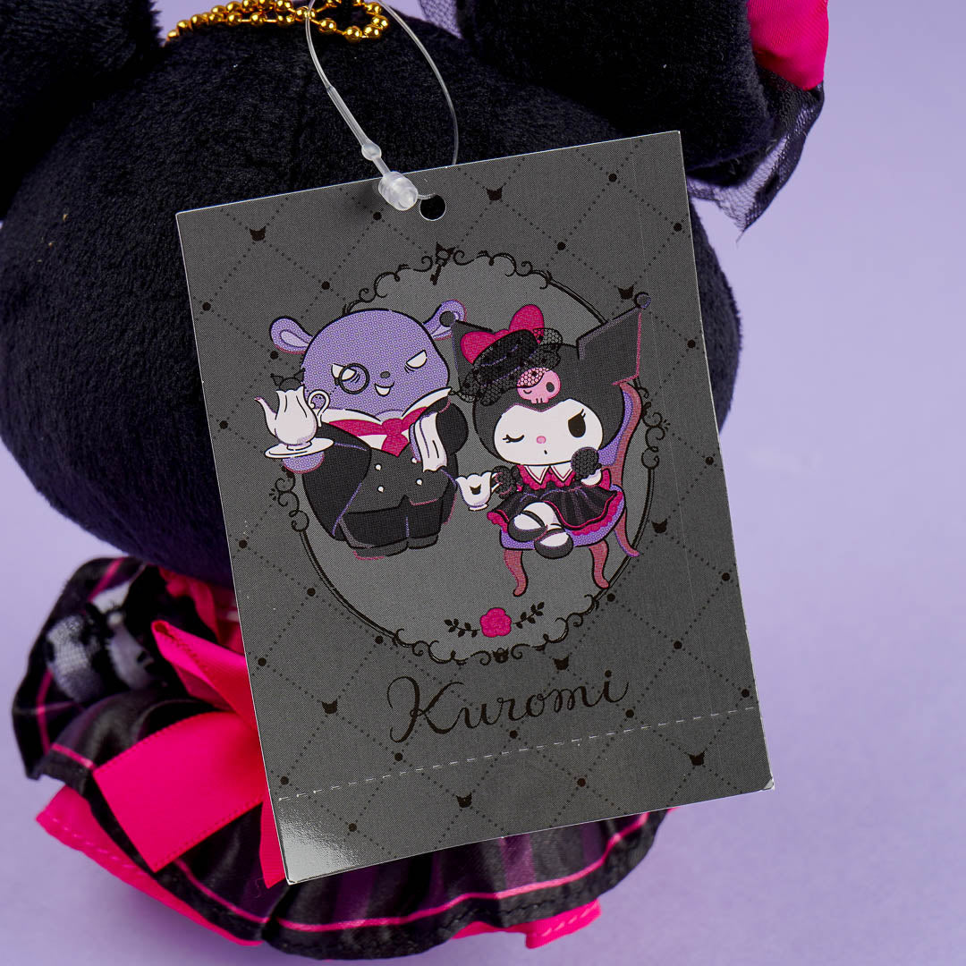 Kuromi Dark Lolita Plush Charm - Medium