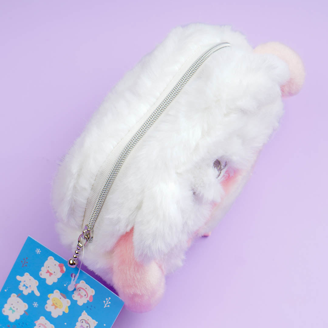 My Melody Fluffy Snow Bear Pouch