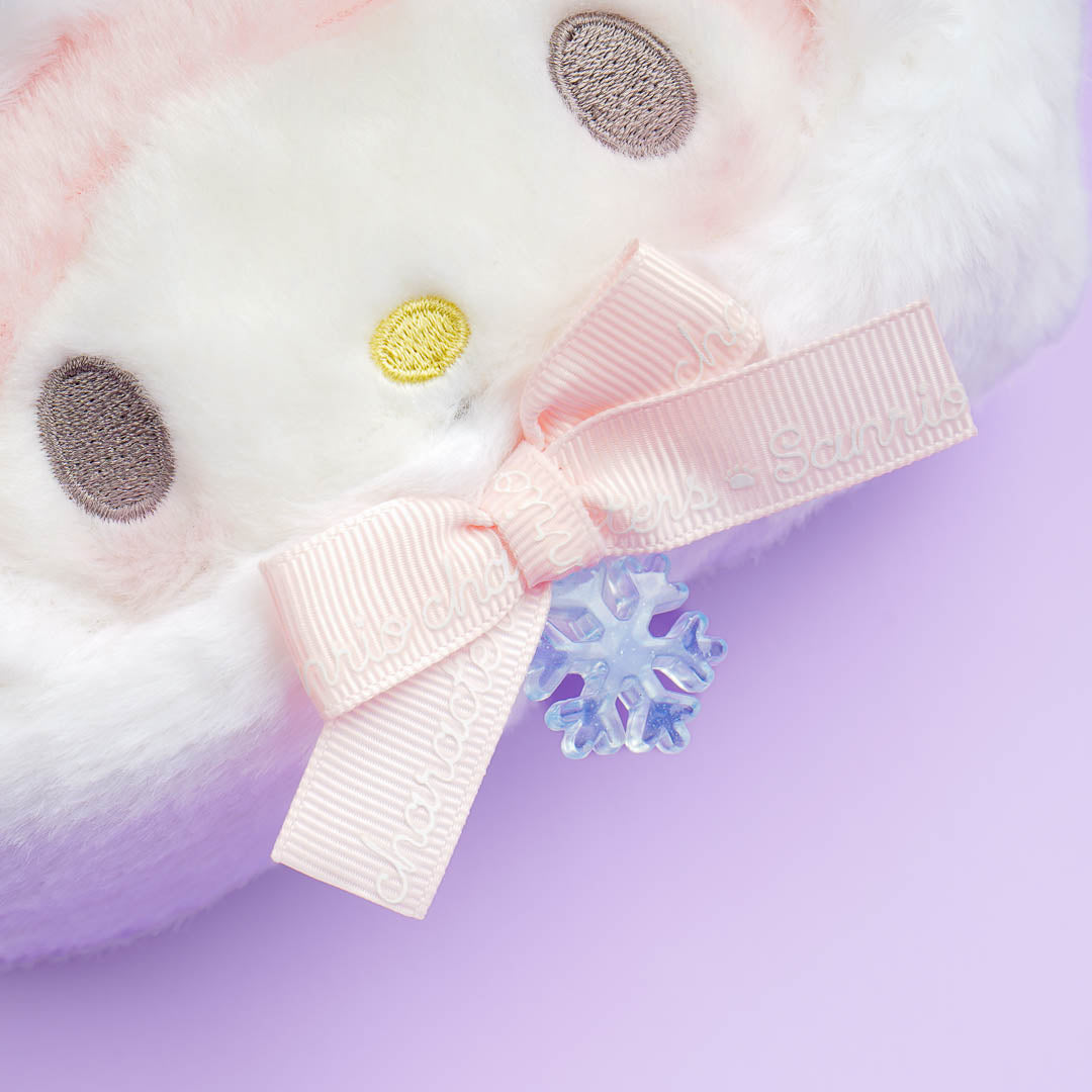 My Melody Fluffy Snow Bear Pouch