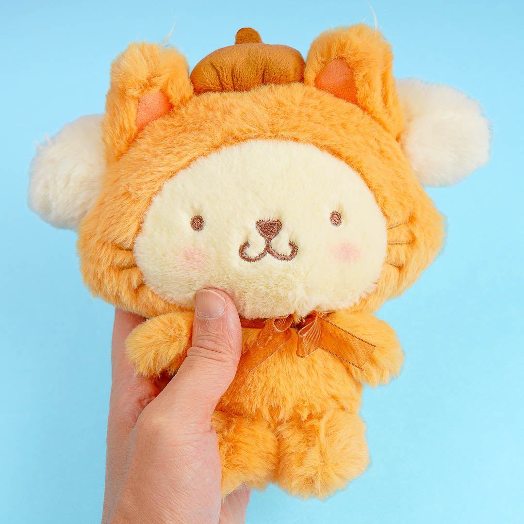 Pompompurin Fuwakuta Pastel Cat Plushie - Medium