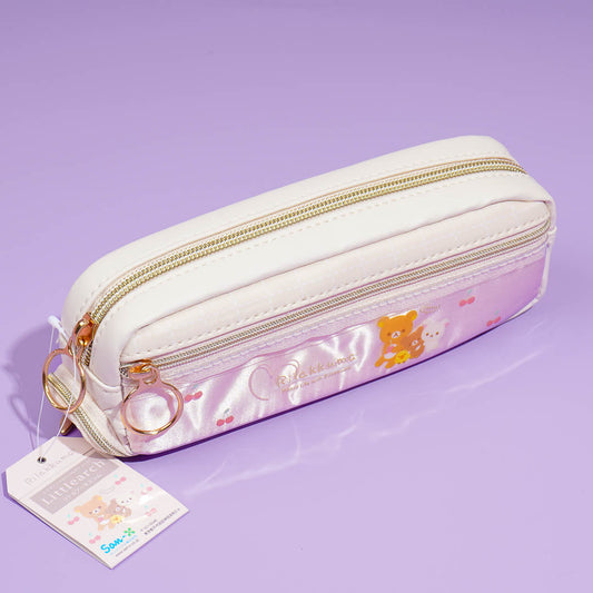 Rilakkuma Cherry Leather Pencil Case