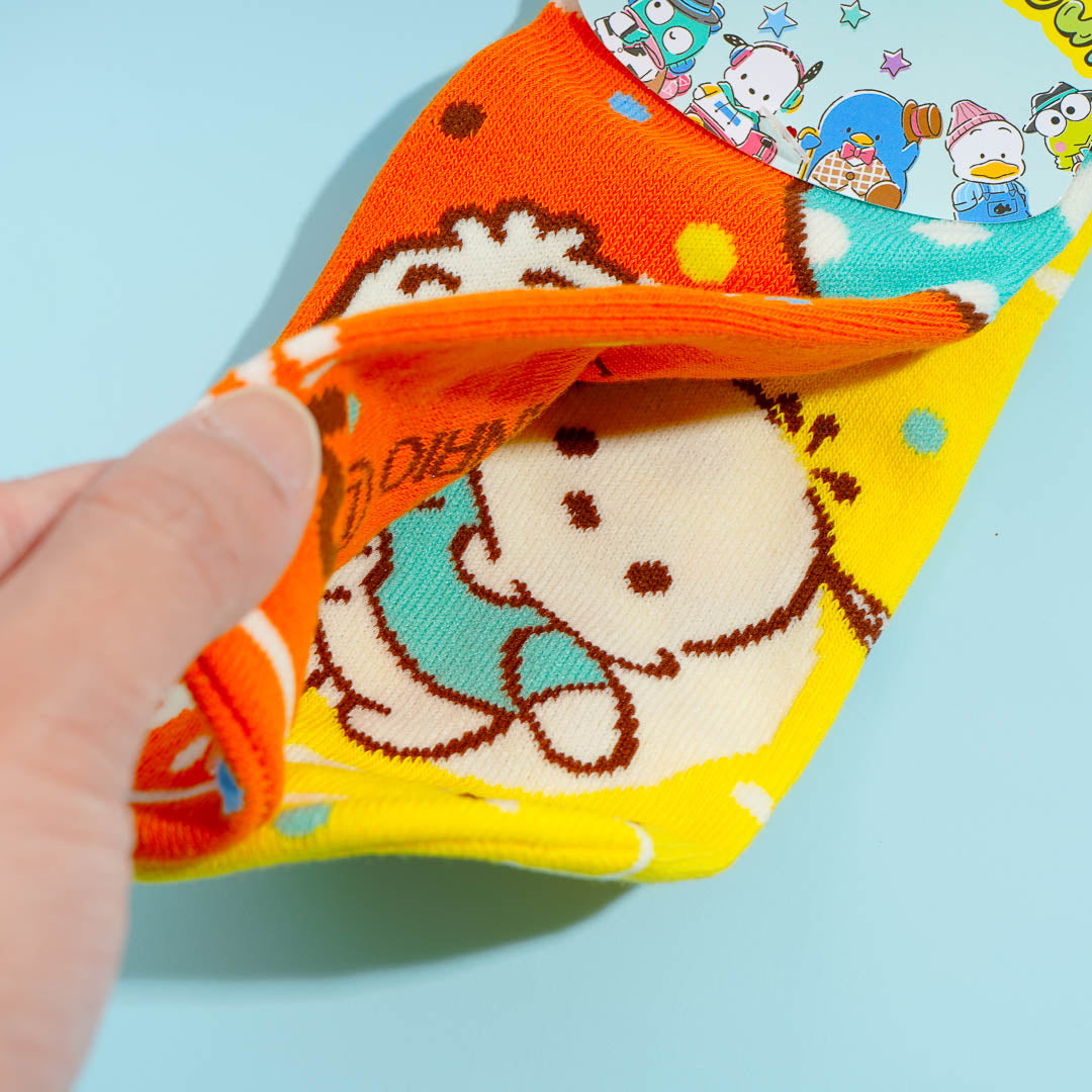 Pekkle & Pochacco Dotted Socks