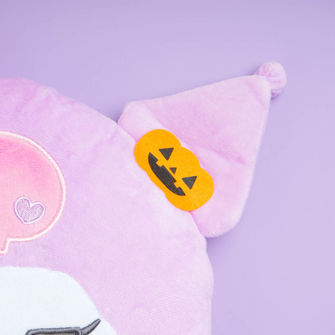 Kuromi Halloween Jack-O-Lantern Plushie - Medium