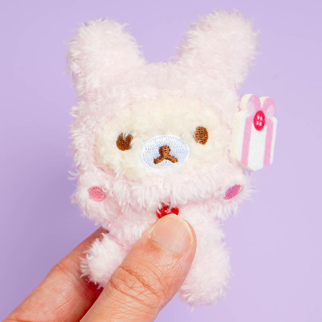 Rilakkuma Niko Niko Badge Plushie - Korilakkuma / Mini