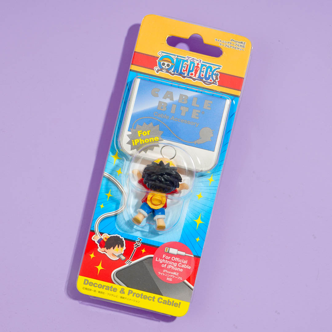 One Piece iPhone Cable Bite Protector - Luffy
