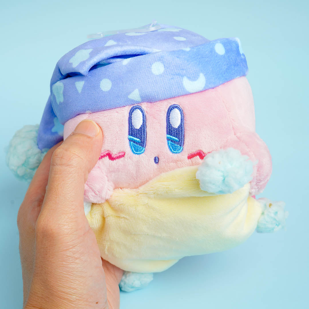 Kirby Sweet Dreams Plushie - Goodnight Kirby / Medium