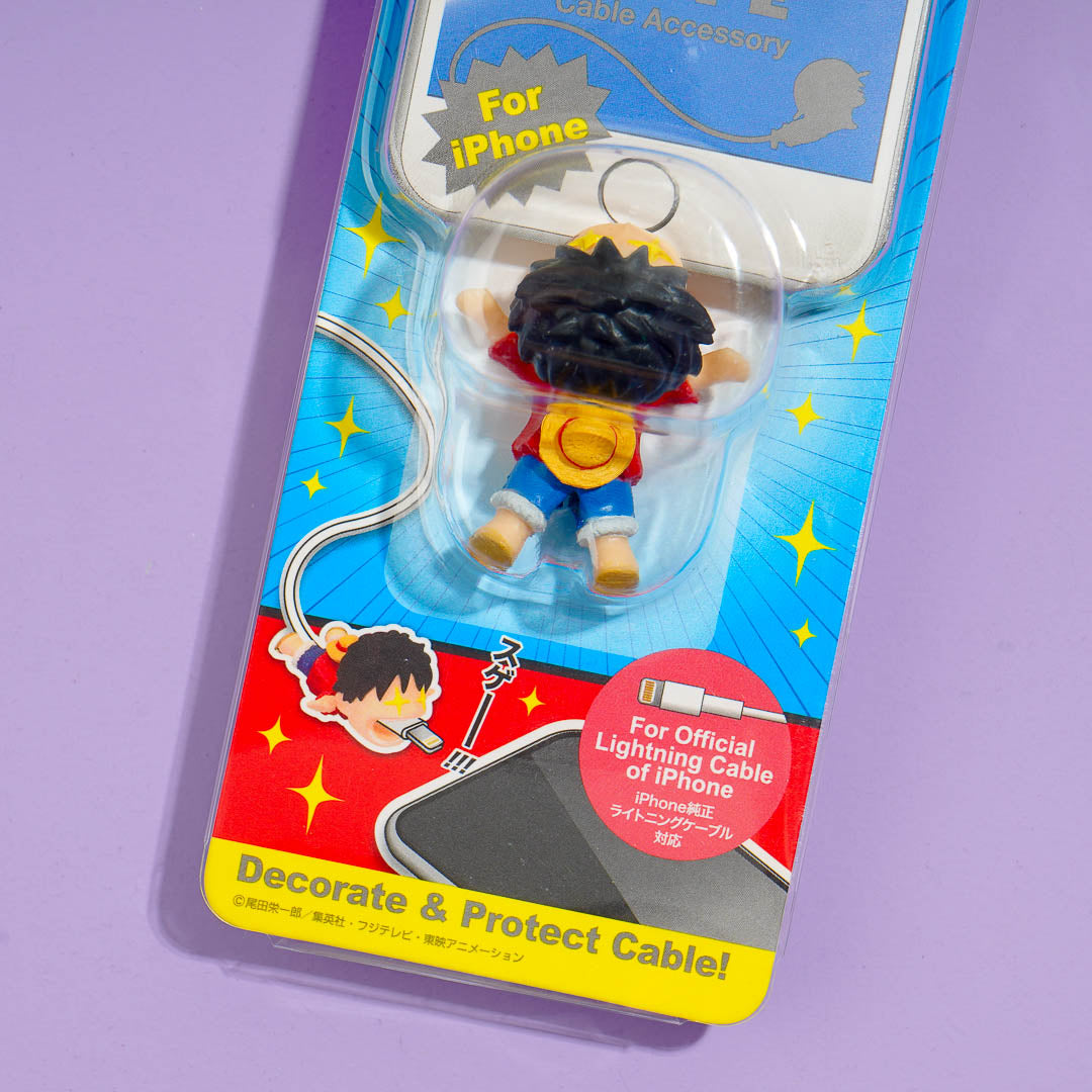 One Piece iPhone Cable Bite Protector - Luffy