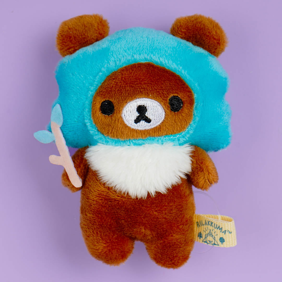 Rilakkuma Komorebi Camp Mini Plushie - Chairoikoguma