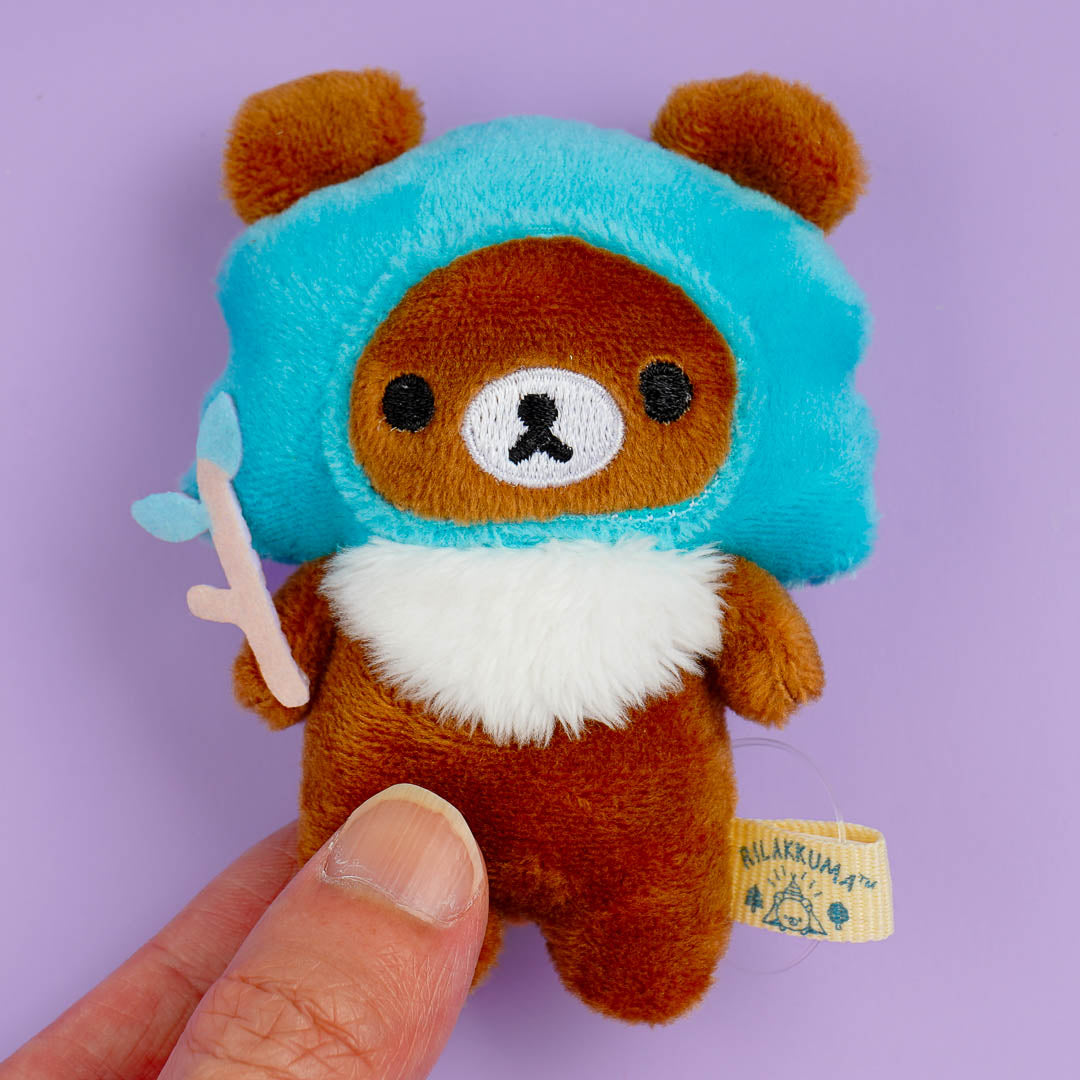 Rilakkuma Komorebi Camp Mini Plushie - Chairoikoguma