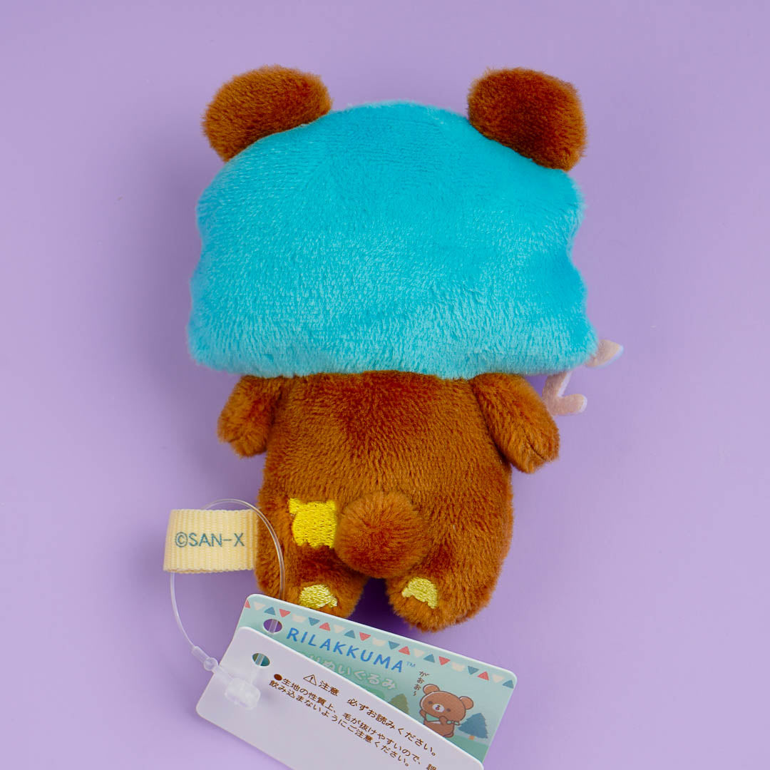 Rilakkuma Komorebi Camp Mini Plushie - Chairoikoguma