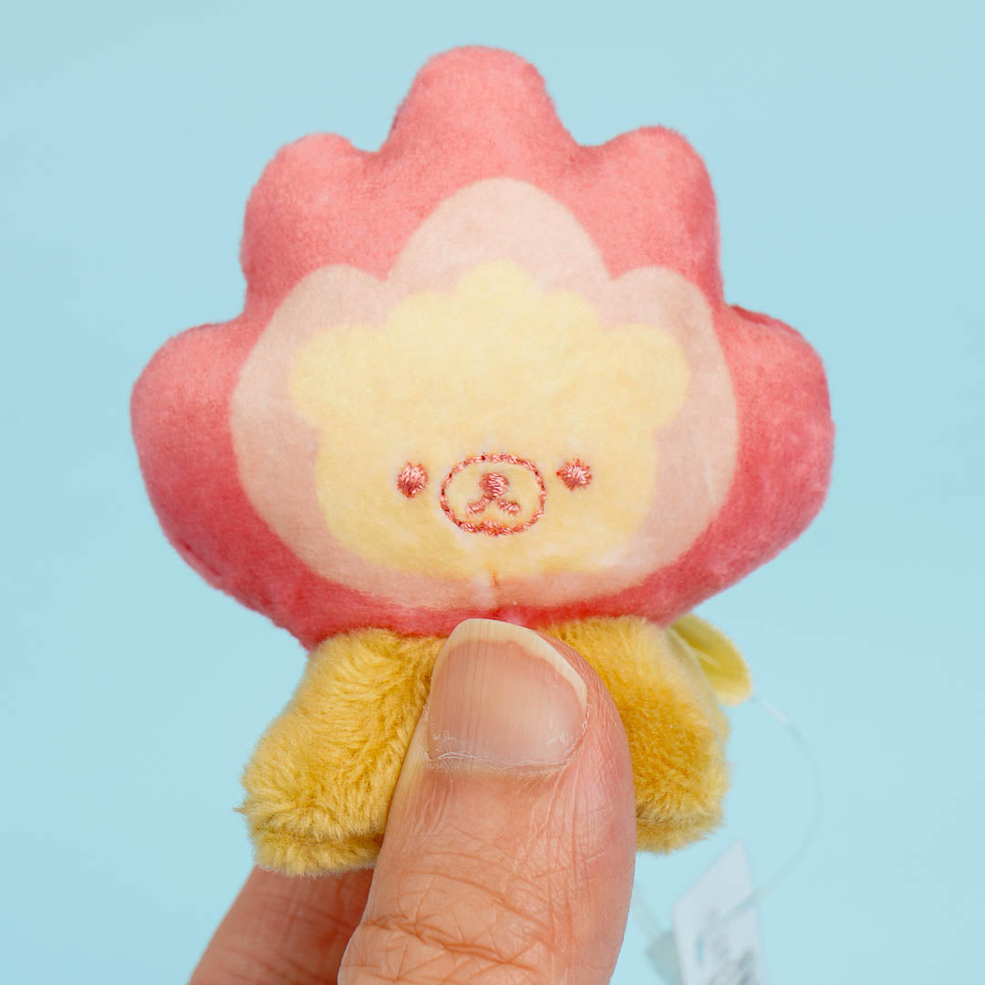 Rilakkuma Komorebi Camp Mini Plushie - Bonfire