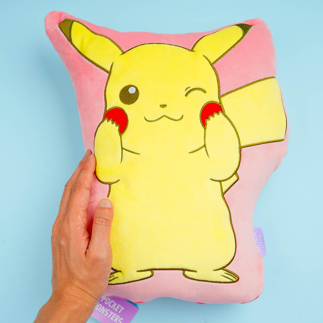 Pokemon Blanket in Cushion - Pikachu