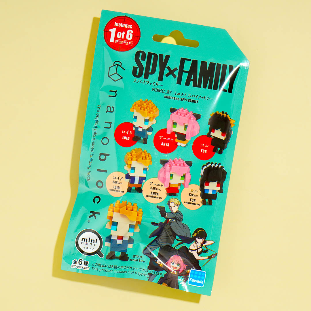 Spy x Family Mini Nanoblock Modular Brick Set