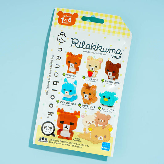 Rilakkuma Mini Nanoblock Modular Brick Set
