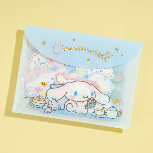Cinnamoroll Tea Time Sticker Set With Case